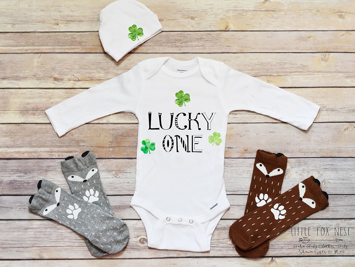 shamrock onesie