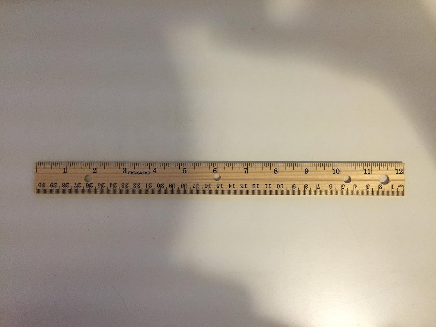 Fiskars 12 Inch Wooden Ruler 5 Pack Amazon In Home Kitchen