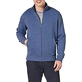 Amazon Essentials Men's Sweatshirt, Mock Neck, Fleece Zip Up