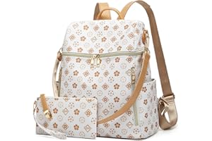 Darein Backpack Purse for Women Teacher Bag Womens Backpacks Leather Travel Backpack Fashion