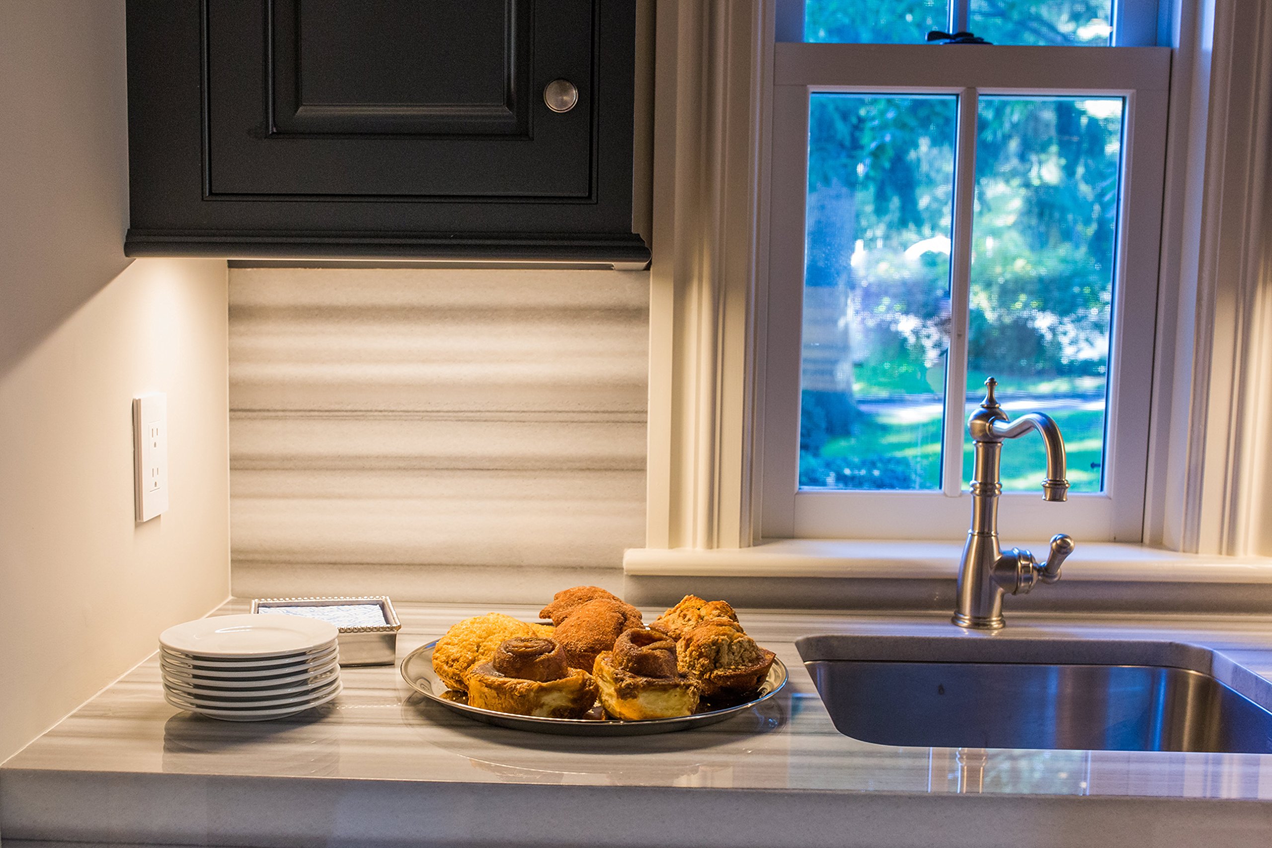 18 inch slim convertible LED under cabinet light fixture ...