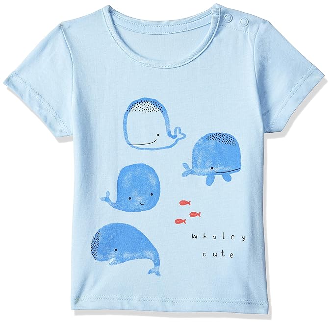 Baby Boys Animal Print Regular fit T-Shirt