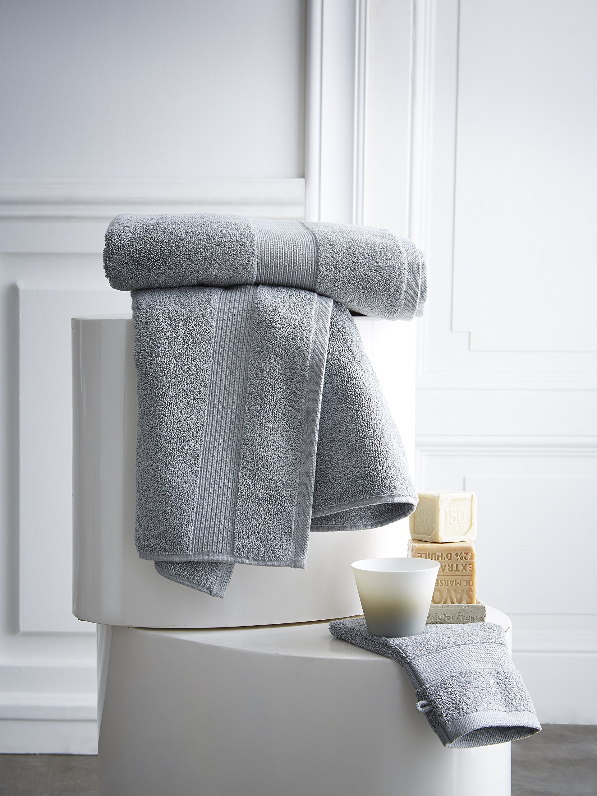 TODAY 257626 Premium Cotton Hand Towel 50 x 90 cm 100% Light Grey