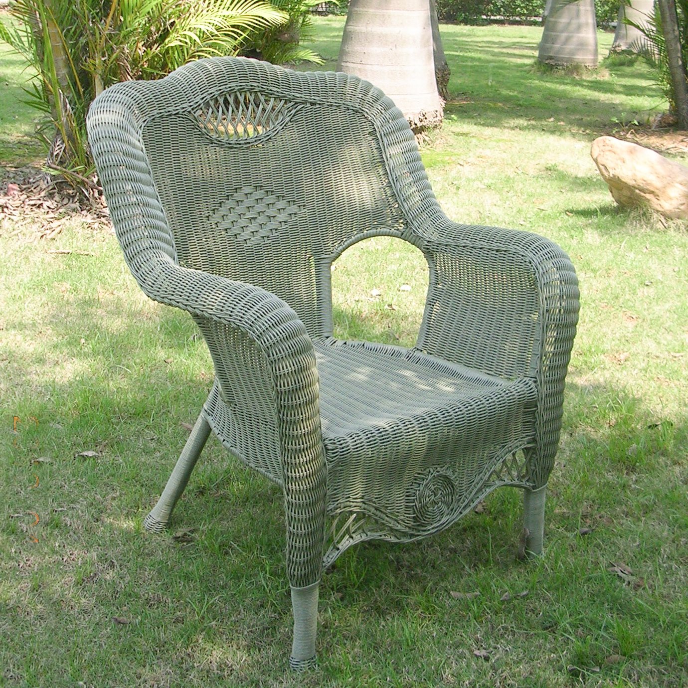 Best green resin wicker rocking chair - Home Fixed