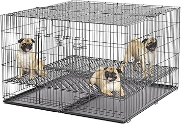 Midwest Homes For Pets Puppy Playpen With Floor Grid