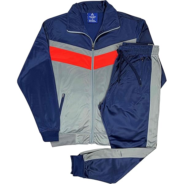 TRACK / JACKET SPST2001 / TROUSERSセット売り Men Classic Full Zip Track Jacket and Jogging Track Pant