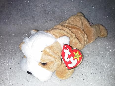 wrinkles the dog beanie baby