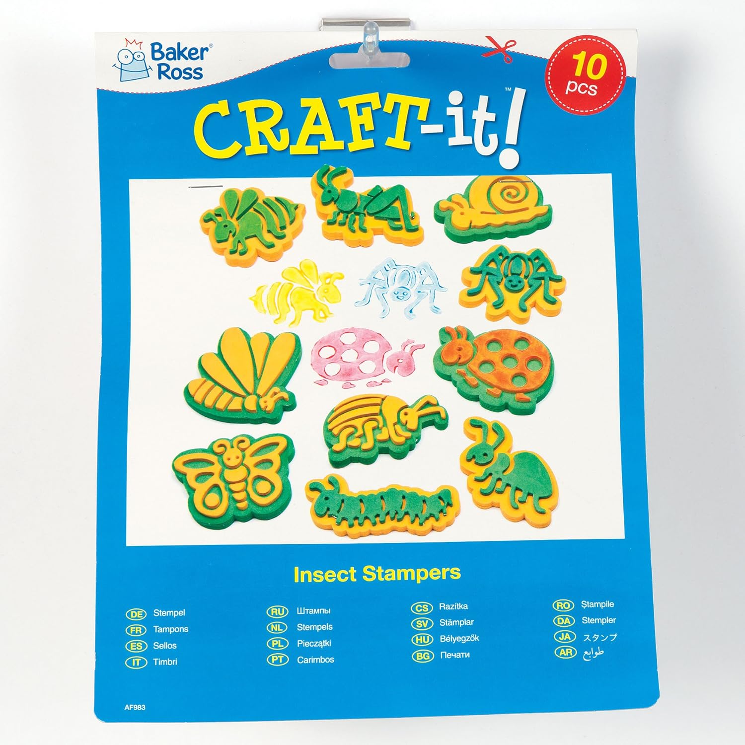 Amazon かわいい虫たち スタンプ 10個入り 楽しく遊べる10種類 子どもたちのアクティビティに スタンプ おもちゃ