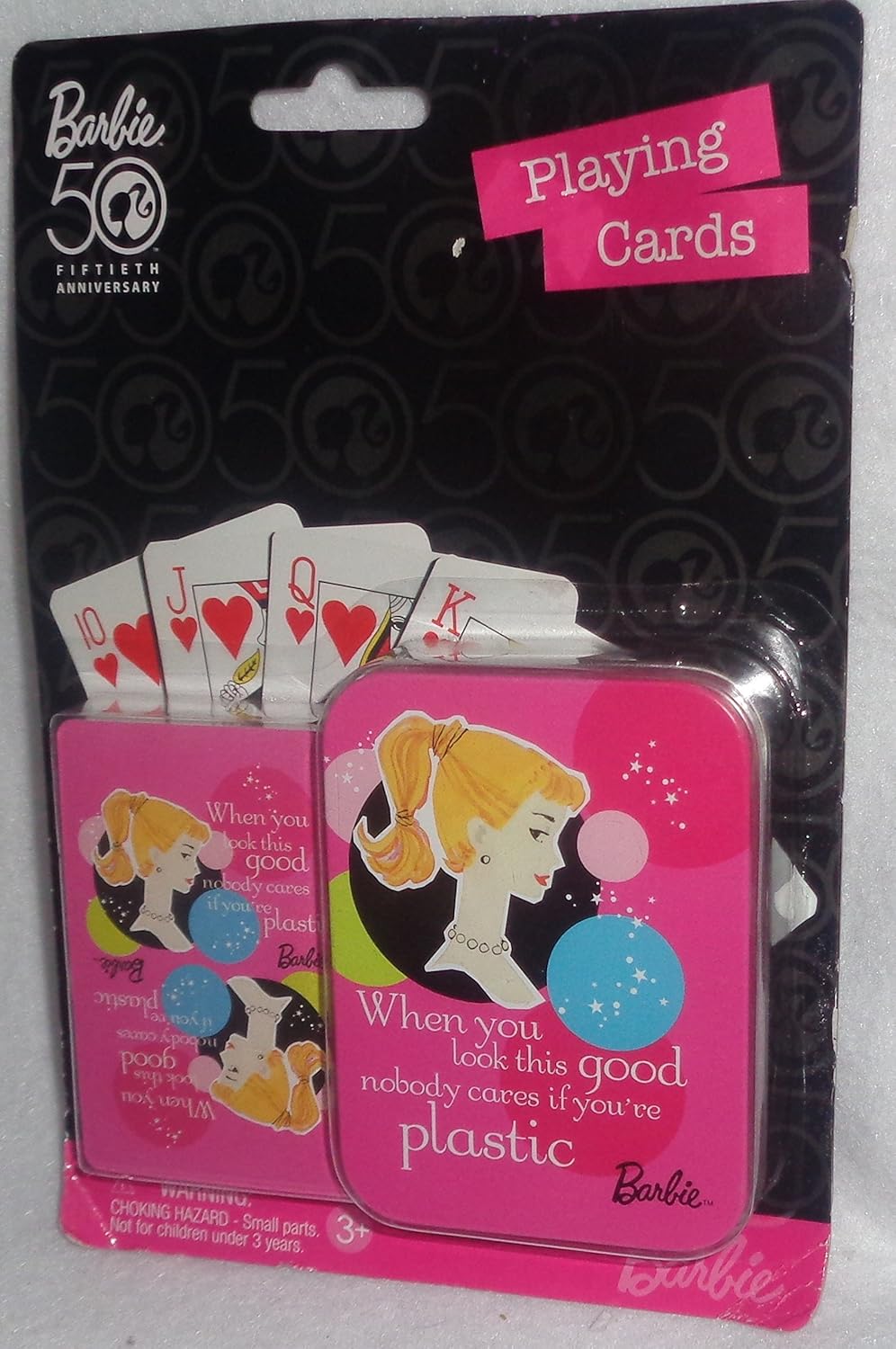 barbie playing cards