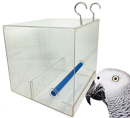 Bonka Bird Toys Large Tweeky Clean Bird Seed Feeder Amazon In