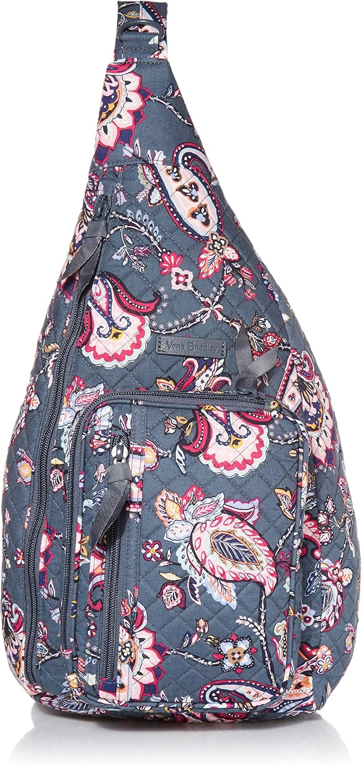 Vera Bradley Signature Cotton Sling Backpack, Women's Backpack, One