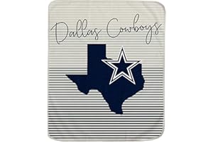 Pegasus Sports Officially Licensed NFL State Stripe Blanket, 60" x 70