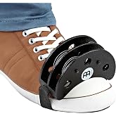 Meinl Percussion Foot Tambourine &mdash; NOT MADE IN CHINA Drum Accessory | Hands-Free Percussion Instrument for Guitar, Cajon &amp; Busking