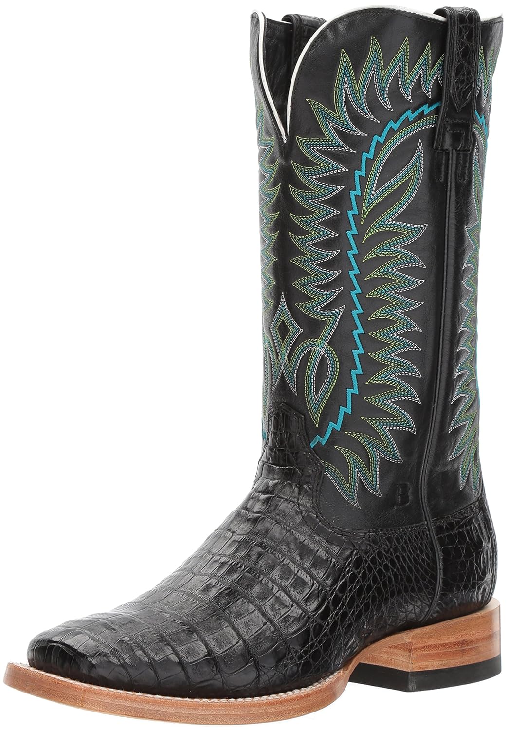 ariat gold buckle caiman