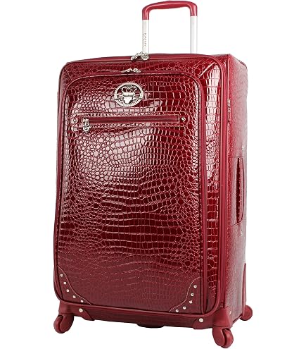 Amazon.com: Kathy Van Zeeland Croco PVC Designer Luggage