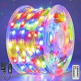 Ccinny Christmas Lights Outdoor 1000LED 328FT, Multicolor String Lights | IP67 Waterproof Christmas Tree Lights, Plug in Fairy Lights with Remote, Xmas Lights for Indoor Bedroom Holiday Car Decor