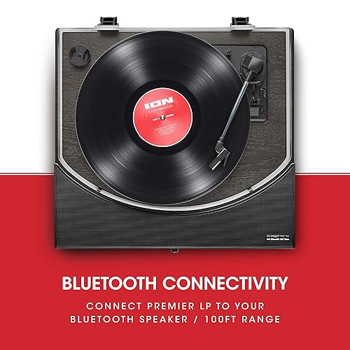 ION Audio Premier LP Vinyl Alive Wireless Bluetooth Turntable