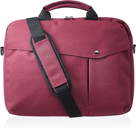 maroon laptop bag