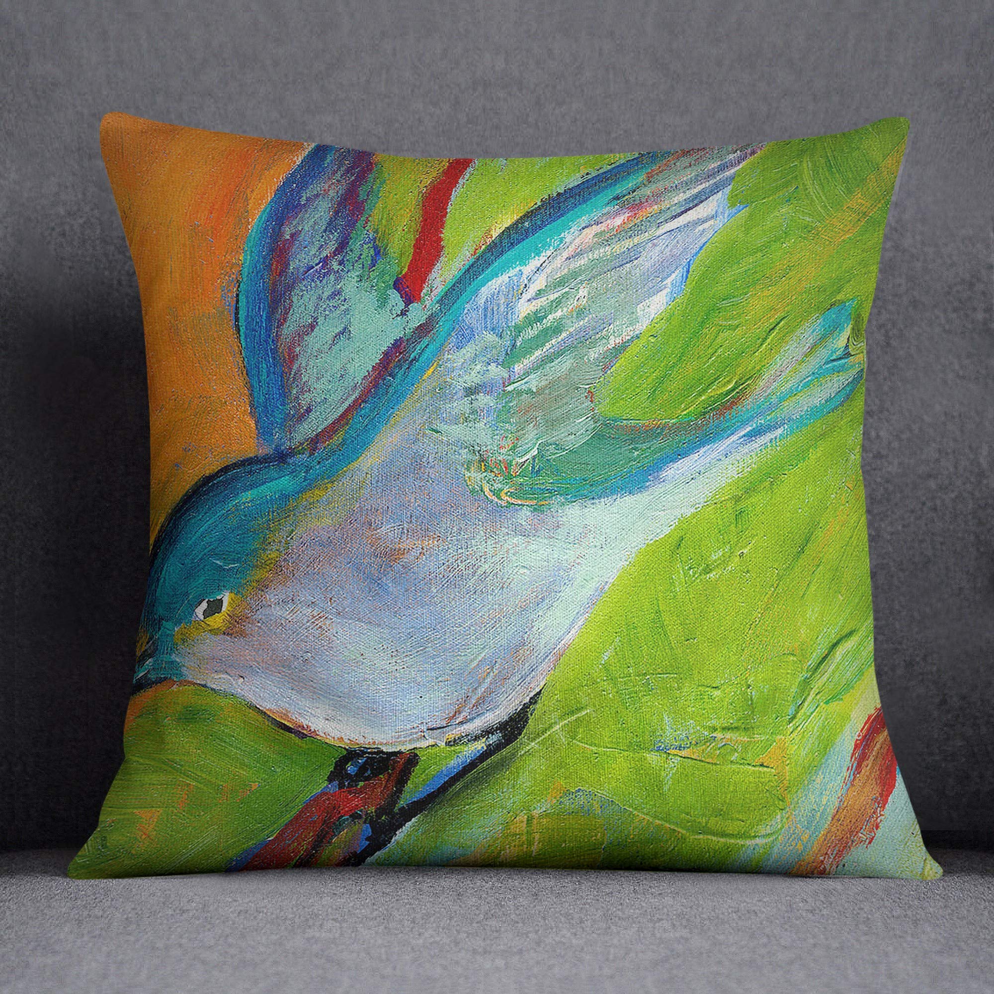 Bonamaison Decorative Cushion Cover, Cotton Polyester, Multicolor, 45X45