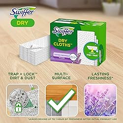 Swiffer Sweep + Mop, Dry Pads Refill, Floor Cleaner