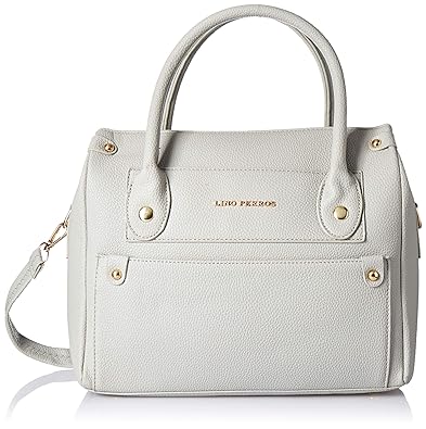 Lino Perros Womens Satchel (Grey)