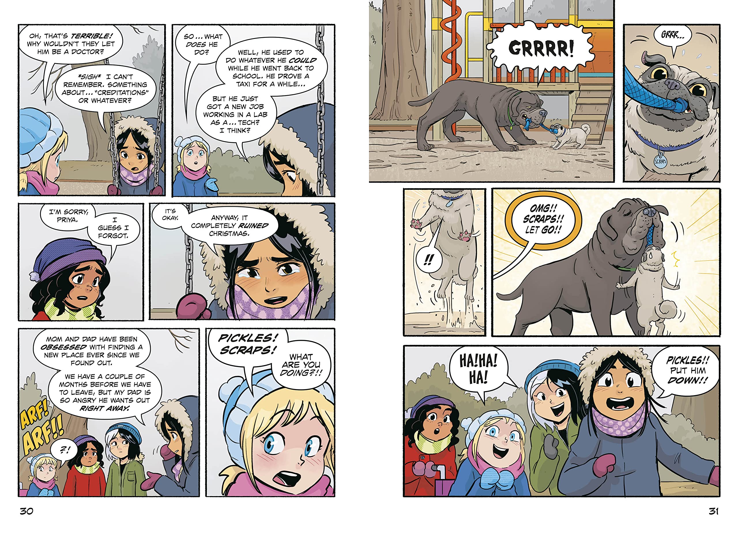 PAWS: Priya Puts Herself First: A Graphic Novel PAWS: Priya Puts Herself First: A Graphic Novel Paperback Kindle Hardcover
