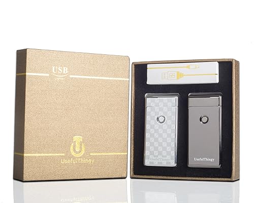 USB Lighters 2 Pack - Dual Arc Electronic Lighter Electric Plasma Lighter -  Tesla Coil Rechargeable Cigarette Lighter 5 Designs in Dubai - UAE | Whizz  Lighters