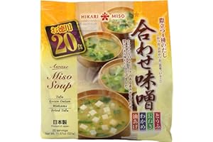 Hikari Awase Instant Miso Soup Variety Pack, 20 Servings