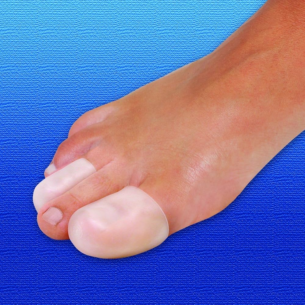 Silipos All Gel Digital Toe Caps x2 Large XL Protection Pressure Friction