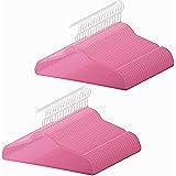 Amazon.com: Velvet Hanger Pink - 50-Count Hot Pink Velvet