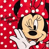 Disney Girls Minnie Mouse Towel Hooded Poncho Red One Size Bath Swim Beach view 3