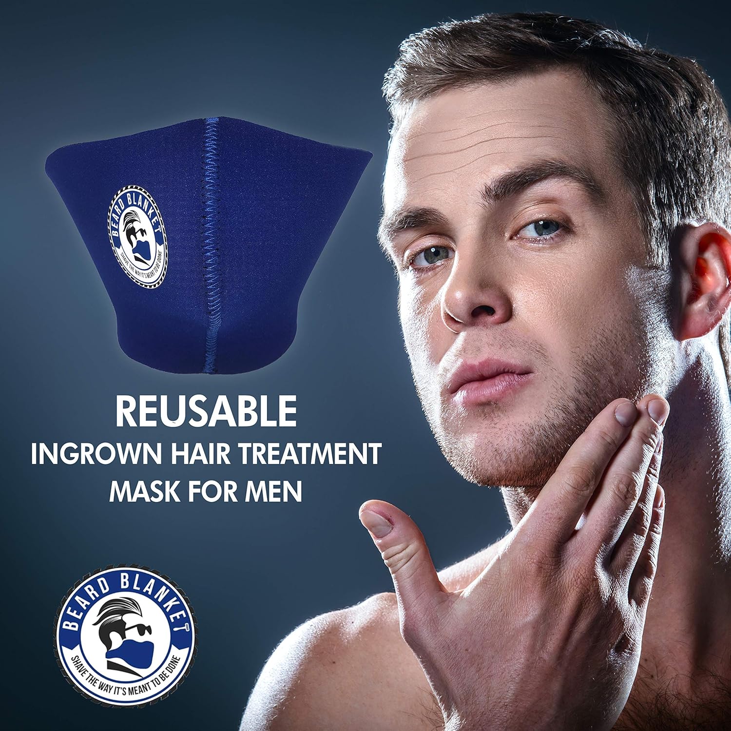Amazon Com Beard Blanket Ingrown Hair Treatment Mask For Men