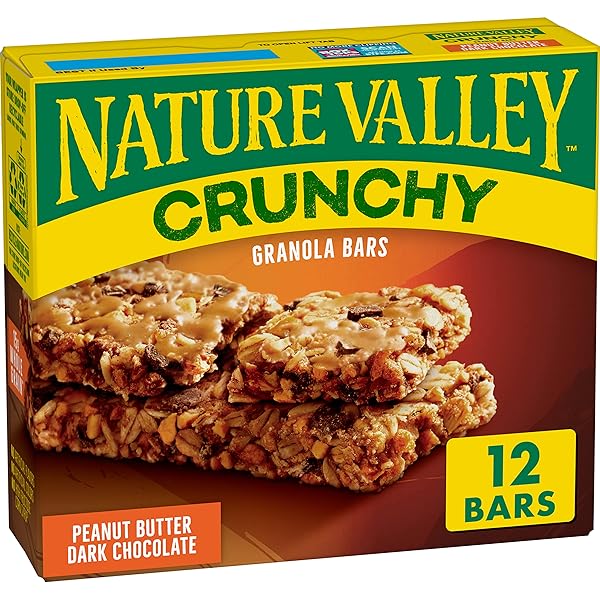 NATURE VALLEY CRUNCHY GRANOLA BARS, PEANUT BUTTER DARK...