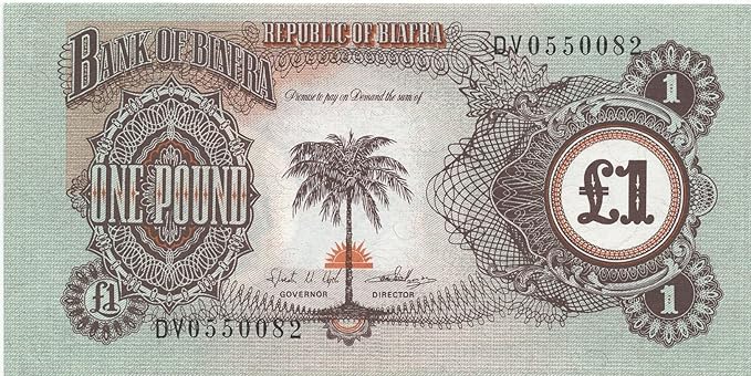 Amazon Co Jp アフリカ 消滅した国 ビアフラ共和国 １ポンド ホビー 通販