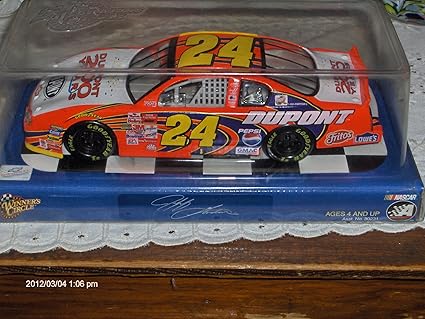 jeff gordon 1 24 diecast cars