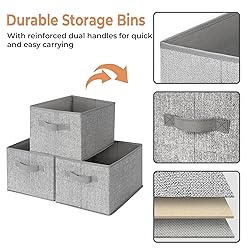 GRANNY SAYS Storage Baskets for Shelves, Fabric