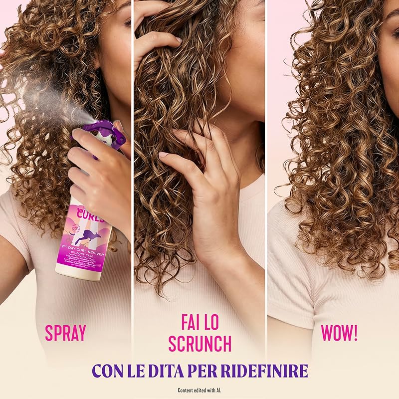 Bouncy Curls 2nd Day Curl Reviver 200ml
