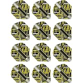 RED DRAGON Hardcore Radical Dart Flights - 4 Sets Per Pack (12 Dart Flights in Total)