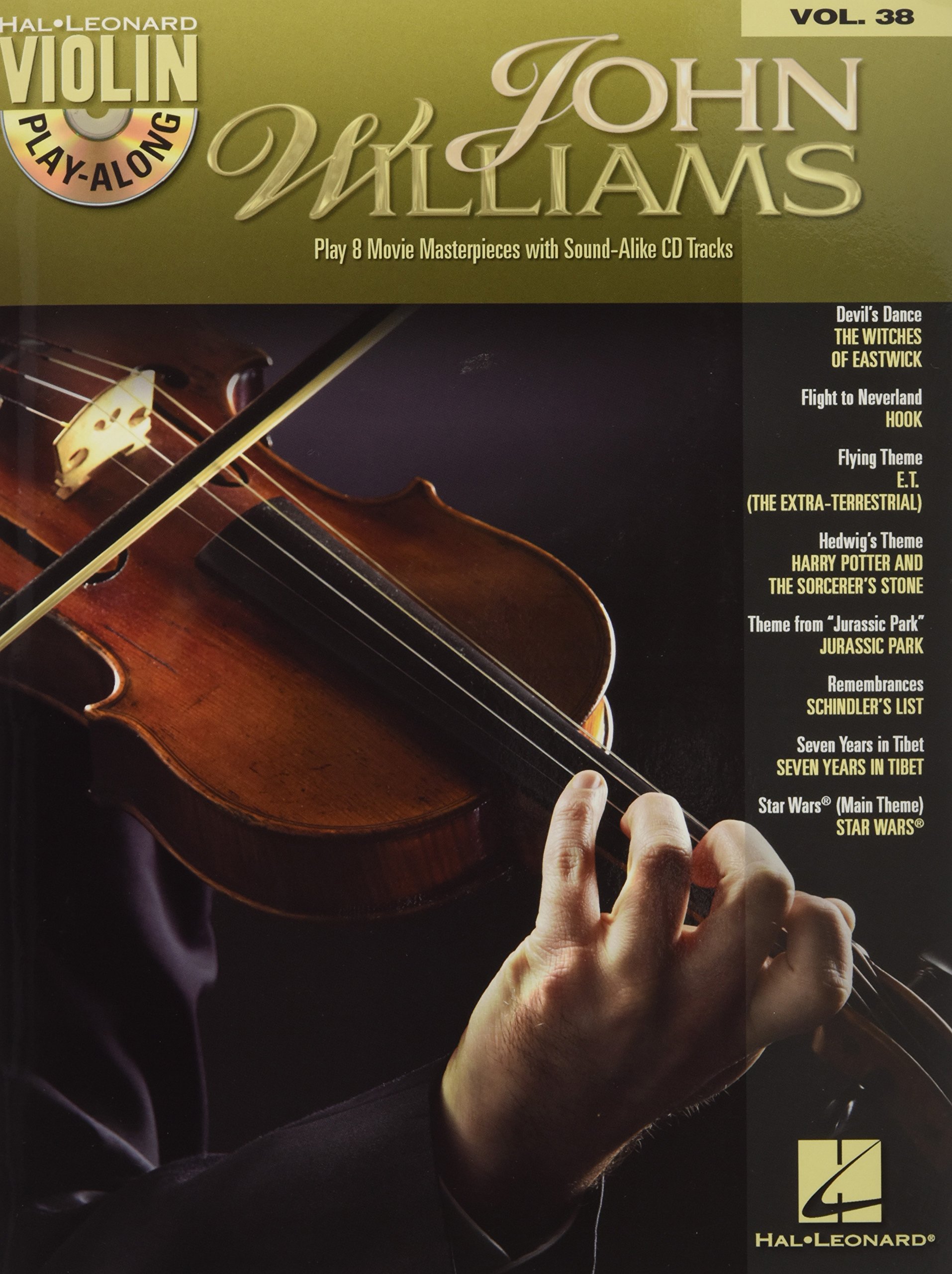 John Williams Violin Play-Along Volume 38 - Book/Online Audio (Hal Leonard Violin Play-Along, 38)