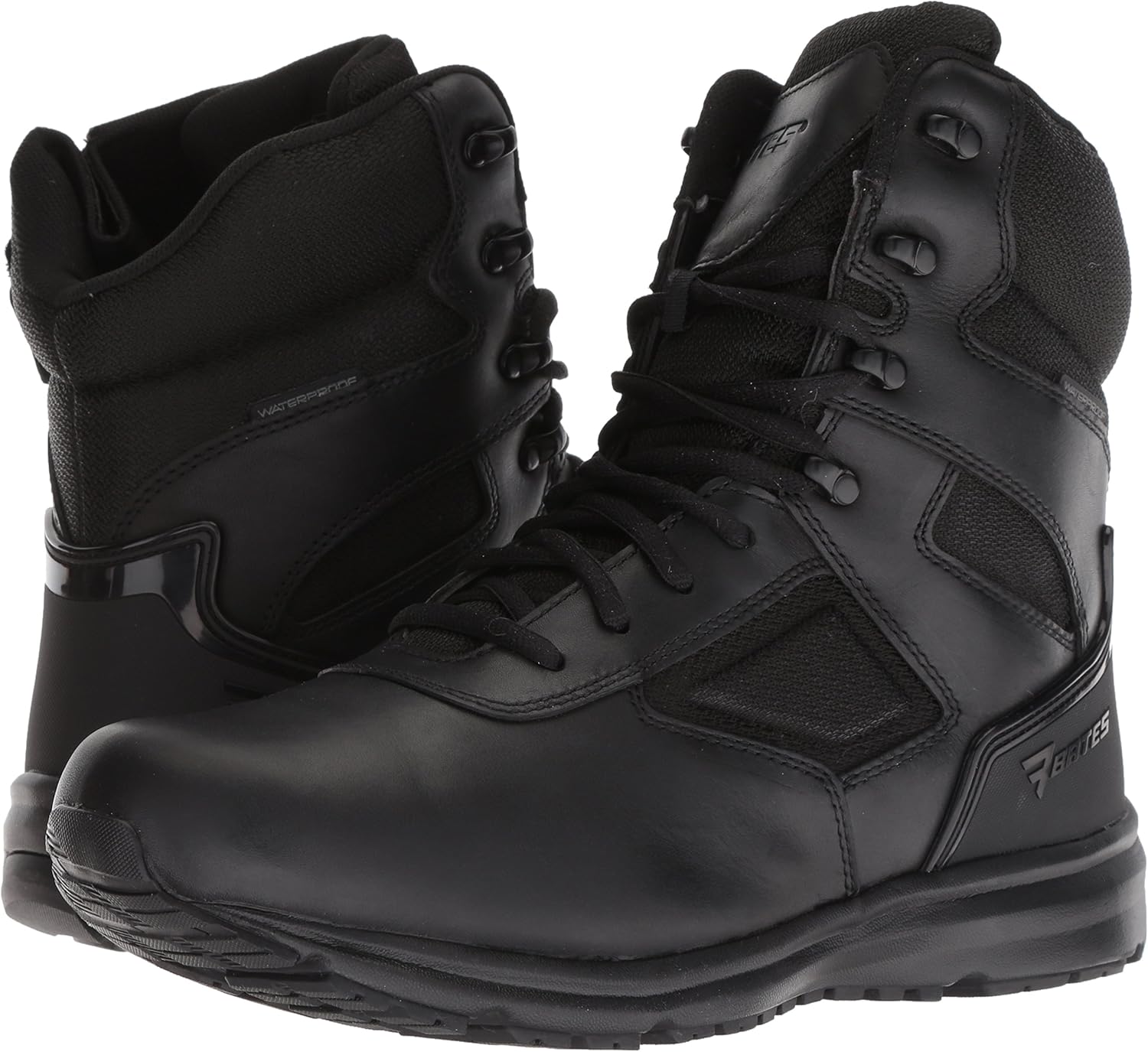 Bates Men's 8" Raide Waterproof Side Zip Military and Tactical Boot, Black, 09.0 Extra Wide US: Shoes
