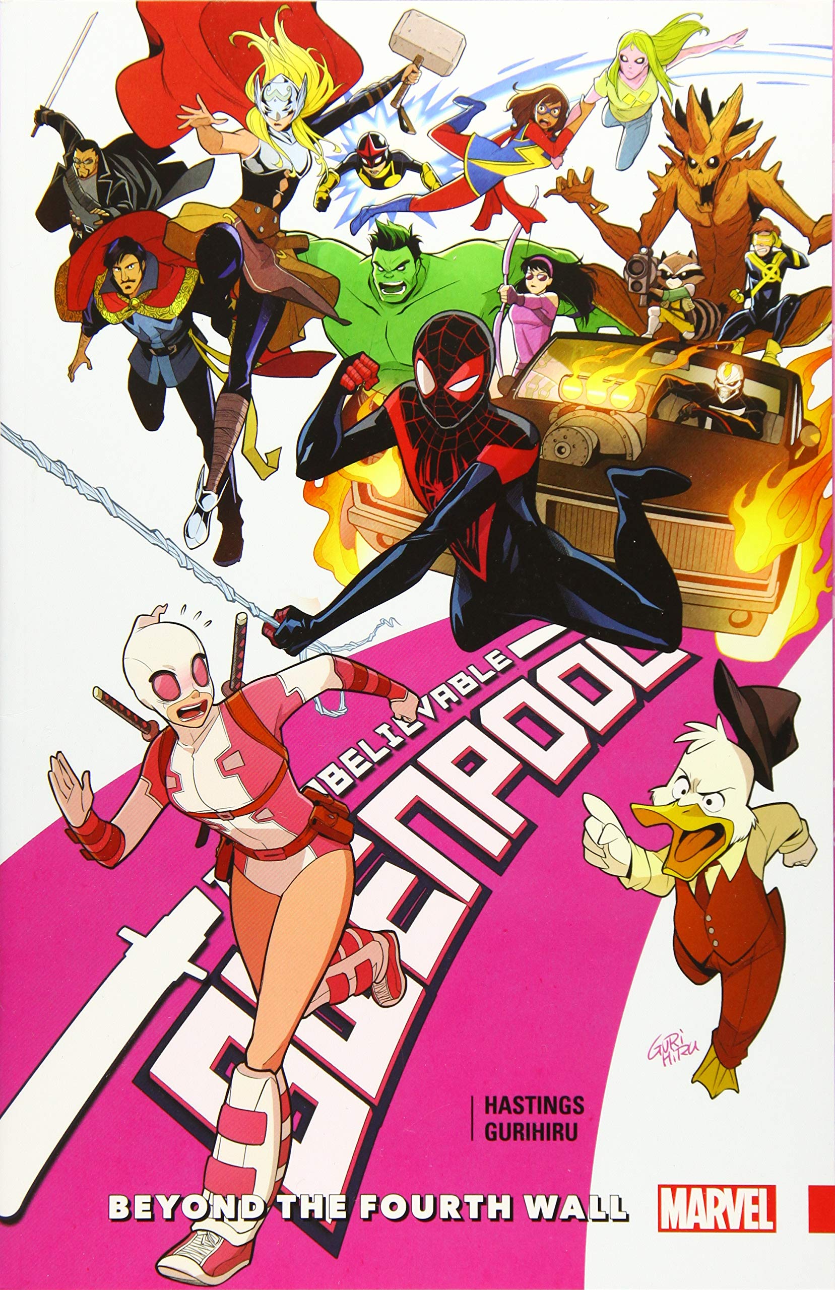 Amazon Com Gwenpool The Unbelievable Vol 4 Beyond The Fourth Wall Unbelievable Gwenpool Gurihiru Hastings Chris Books