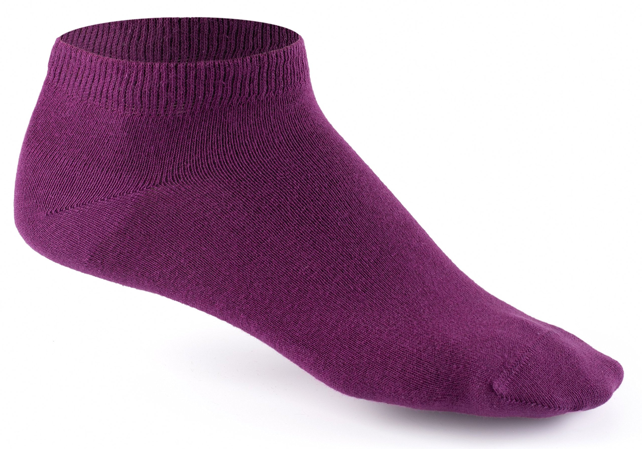 10 Paar Sneaker Socken von Mat & Vic\'s für Sie und Ihn - Cotton classic - 35 36 37 38 39 40 41 42 43 44 45 46 47 48 49 50 - bequem ohne drückende Naht - angenehmer Komfort-Bund - entspricht OEKO-TEX Standard 100 (35-38, Berry Colors / rosa
