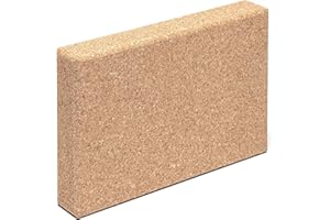 Go4Cork Cork Yoga Block for Yoga, Pilates & Meditation | Non-Slip, Hypoallergenic, Sustainable, Non-Toxic Yoga Block