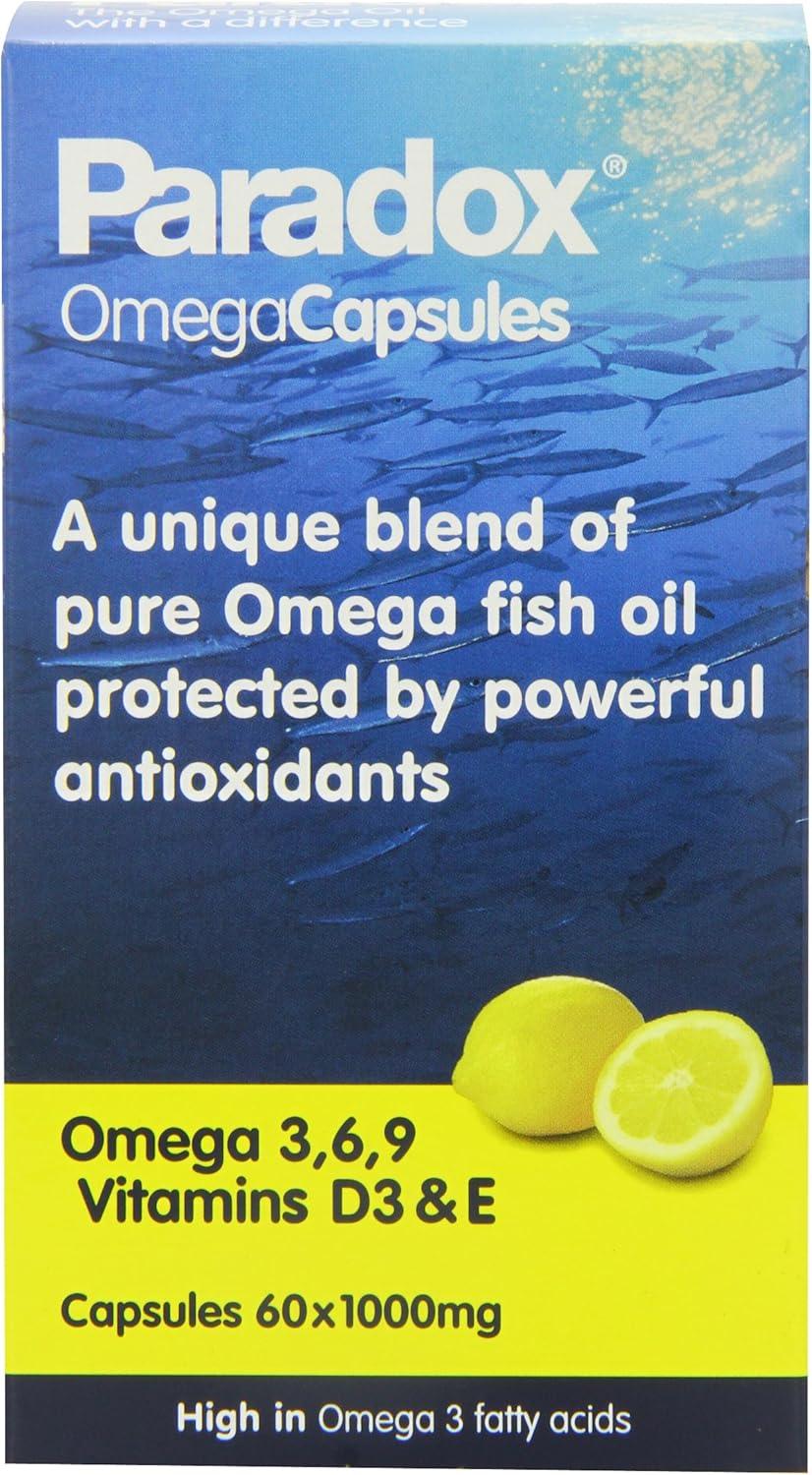 Paradox Omega 1000mg 3 6 And 9 60 Capsules Amazon Co Uk Health Personal Care
