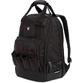 SwissGear Tool Bag Backpack, Fits Up to 15-Inch Laptop, Work Pack, Black