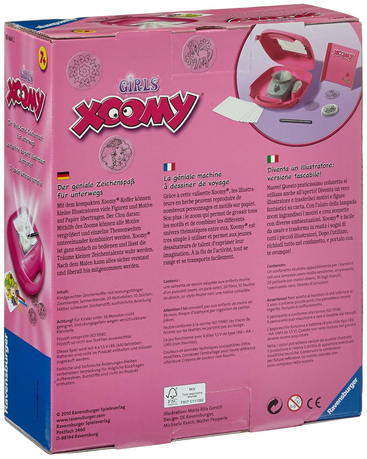 Amazoncom Ravensburger 18666 Xoomy Gir Toys Games