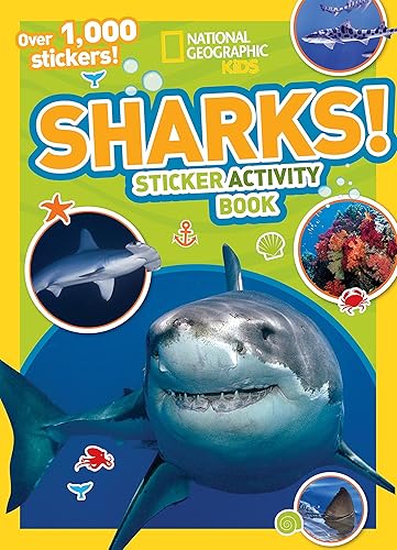 Download National Geographic Kids Sharks Sticker Activity Book: Over 1,000 Stickers! PDF