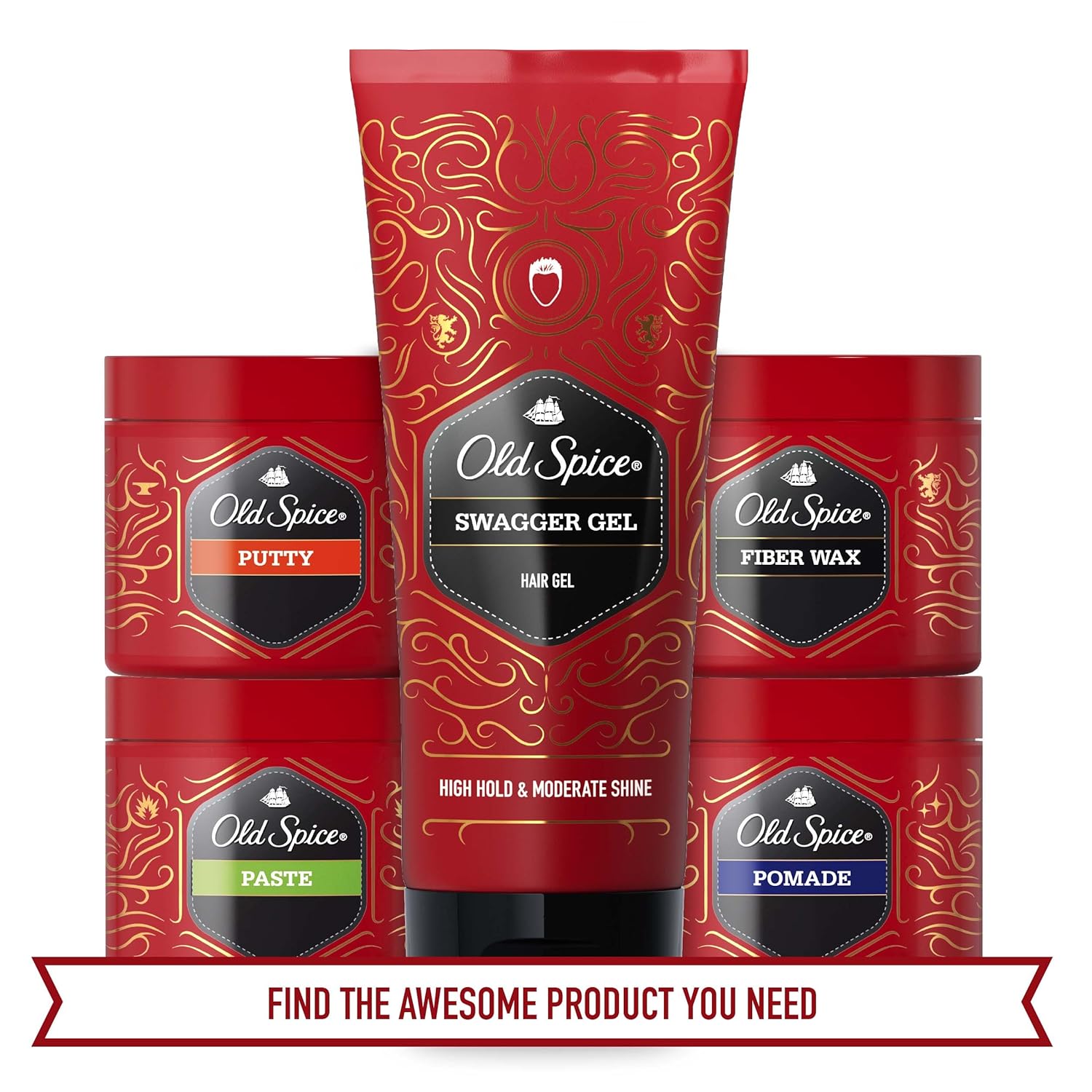 Amazon Com Old Spice Hair Styling Swagger Gel For Men 6 7 Fl Oz