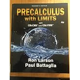Precalculus With Limits 4e (Teachers Edition)