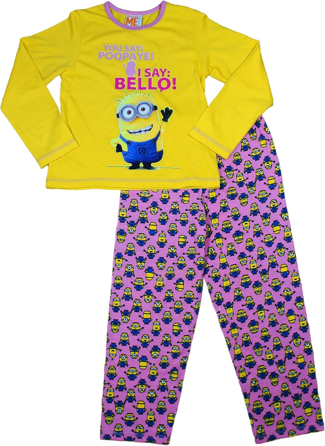 Despicable Me Wishing On A Star Girls Pyjamas Girls Pajama Sets